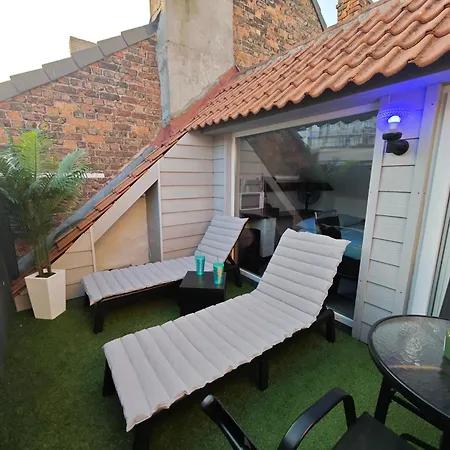 Privatunterkunft Confortable 2p Avec Terasse Ostende